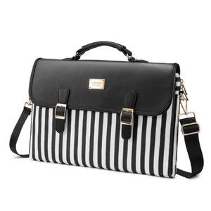 LOVEVOOK Computer Bag Laptop Bag for Women Cute Laptop Messenger Bag for Work Co